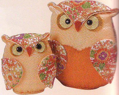 Chirimen Kit Owls of Wisdom