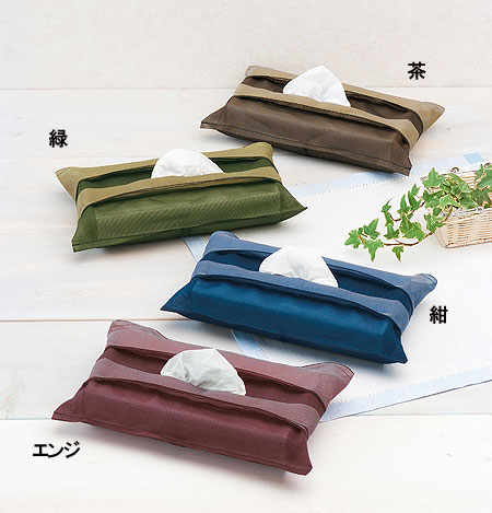 Tatami-tape Tissue Box Cover