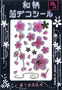 Japanese Decoration Stickers - Cherry Blossoms