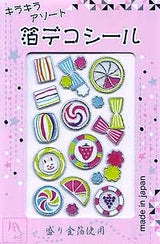 Japanese Decoration Stickers - Candy Crafts