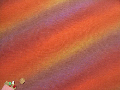 Multi-Colored Chirimen - Dusk (Length) 1＝0.25yard