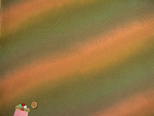 Multi-Colored Chirimen - Early Autumn (Length) 1＝0.25yard
