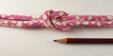 Chirimen Fabric Cord - 1/3in Adorable Cherry Blossoms Pink (Quantity) 1＝1yard