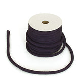 Solid Chirimen Fabric Cord - 1/8in Grape (Quantity) 1＝1yard