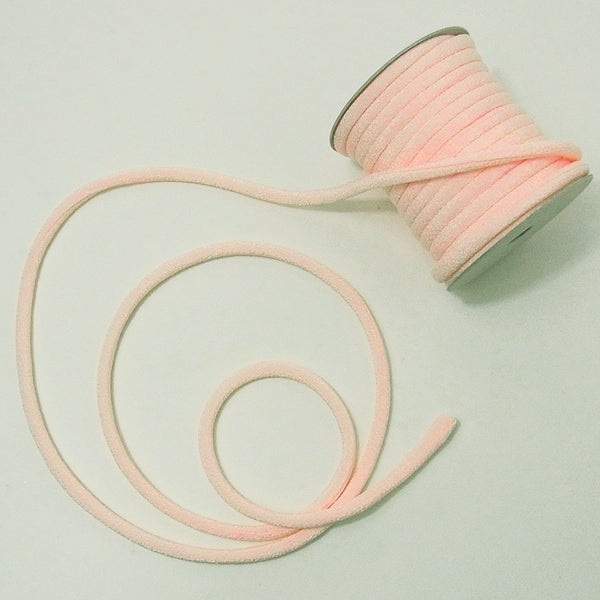 Solid Chirimen Fabric Cord - 1/6in Pale Pink (Quantity) 1＝1yard