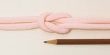 Solid Chirimen Fabric Cord - 1/3in Pale Pink (Quantity) 1＝1yard