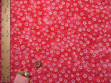 Swinging Small Cherry on Waves - Red (Length) 1＝0.25yard