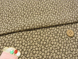 Tiny Cherry Blossoms in Brownish Gray (Length) 1＝0.25yard
