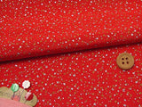 Golds and Silvers on Red (Length) 1＝0.25yard