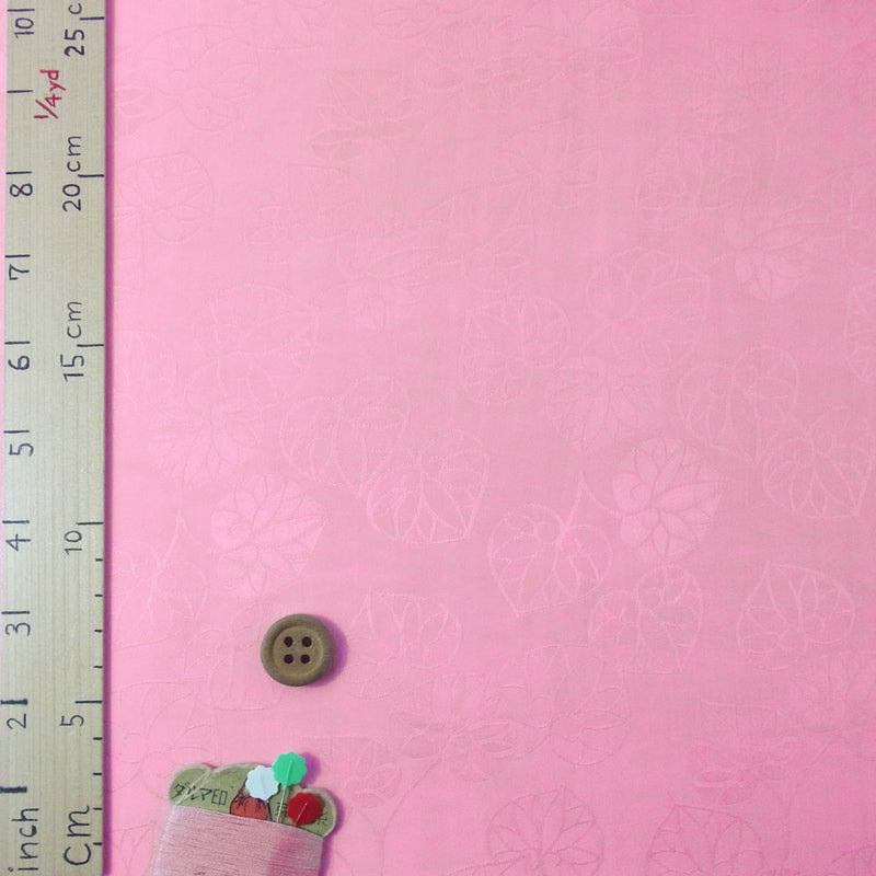 Rinzu Rayon - Light Pink (Length) 1＝0.25yard