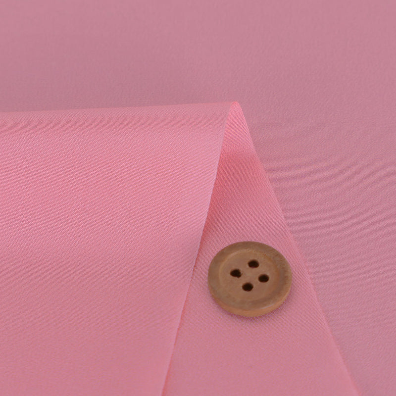 Silk Palace Crepe - Pink (Length) 1＝0.25yard