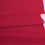Polyester Chirimen - Red (Length) 1＝0.25yard