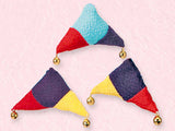 Chirimen Craft Kit - Dark Triangles