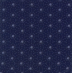 Preprinted Sashiko Cloth - Asanoha Star Pattern